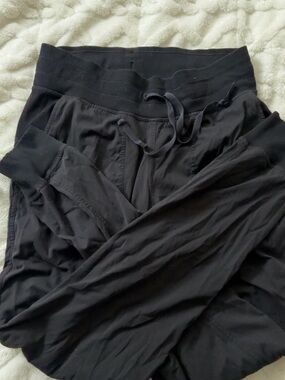 lululemon athletica Black Drawstring Jogger Pants
